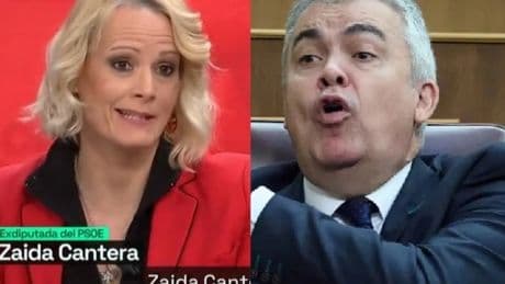 Zaida Cantera arremete con dureza contra Santos Cerdán: &quot;Jódete, ya era hora. Ahora se ve qué cara tienes&quot;