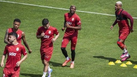 Galatasaray, Göztepe maçının hazırlıklarını sürdürdü