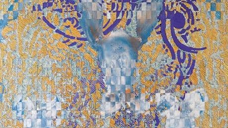François Rouan, peintre protéiforme, et ses « empreintes » singulières au Musée des beaux-arts de Lyon