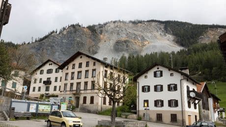 Residents of scenic Swiss village evacuated amid rockslide threat