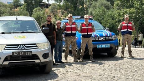 Tunceli’de jandarma ekiplerinden orman yangınları için anonslu uyarı