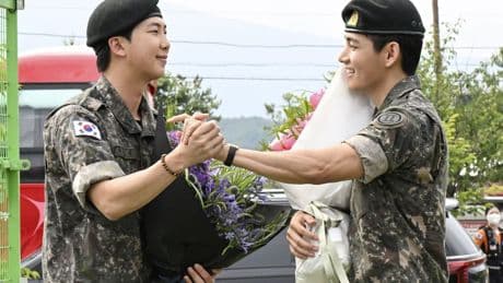 K-Pop: BTS-Sänger RM und V beenden Militärdienst