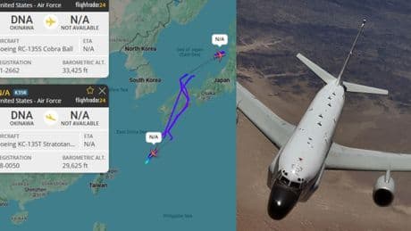 Corea del Nord, lancio di missili sospetti nel Mare del Giappone: aerei spia statunitensi sorvolano l'aerea (anche per 13 ore)