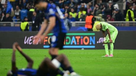 Inter - Barcelona, el partido de vuelta de la semifinal de Champions League, en imágenes