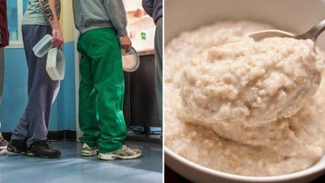 Inmates will get less porridge and other favourites after prison menu overhaul