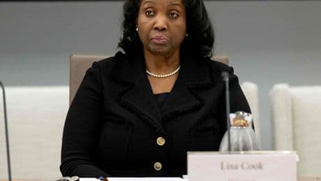 USA: US-Justizministerium ermittelt gegen Fed-Bankerin Cook