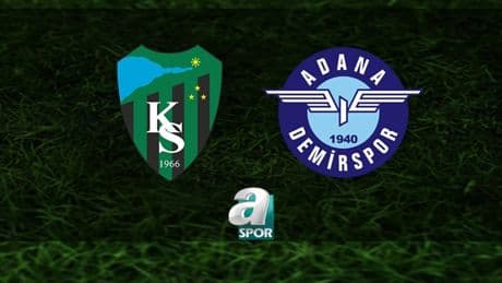 Kocaelispor-Adana Demirspor maçı ne zaman ve saat kaçta? Hangi kanalda canlı yayınlanacak?