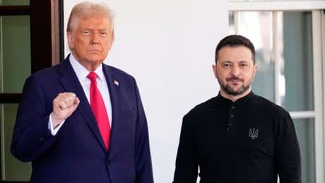 FTSE 100 edges up ahead of Trump-Zelensky talks