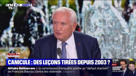 Plan climatisation du RN: "La question, c’est comment on le finance", réagit Jean-Pierre Raffarin, ancien Premier ministre