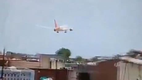 Moments before Air India plane crash