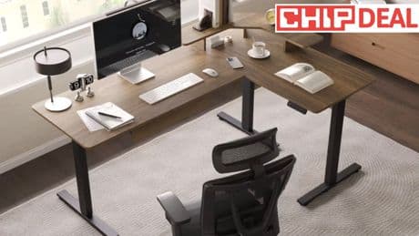 Vielseitig und ergonomisch: Der höhenverstellbare Flexispot Q1L Schreibtisch jetzt 20 Prozent reduziert