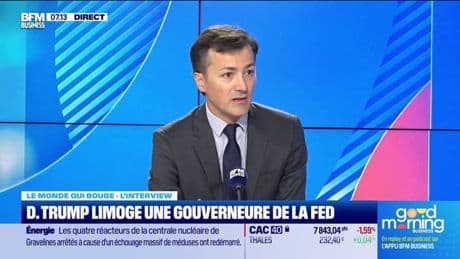 D. Trump limoge une gourverneure de la FED