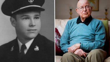 101-Year-Old American veteran shares his secret to a long, happy life