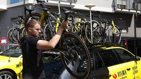 Roban varias bicicletas del equipo de Vingegaard después de la segunda etapa de la Vuelta a España
