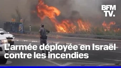 De violents incendies touchent la région de Jérusalem
