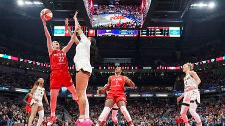 Caitlin Clark says flagrant foul on Angel Reese was not 'malicious' as both get technical fouls