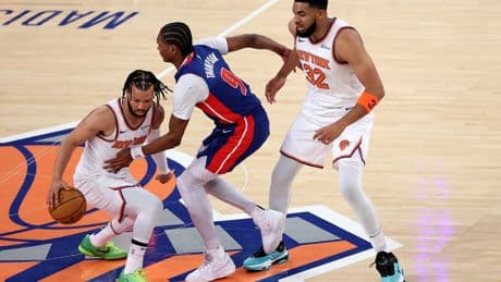 Pistons stopper laments Jalen Brunson foul calls as Knicks look to take commanding lead: ‘Selling’