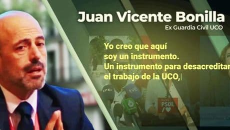 El capitán Bonilla ve normal que el Gobierno no rectifique: "Soy un instrumento para desacreditar a la UCO"