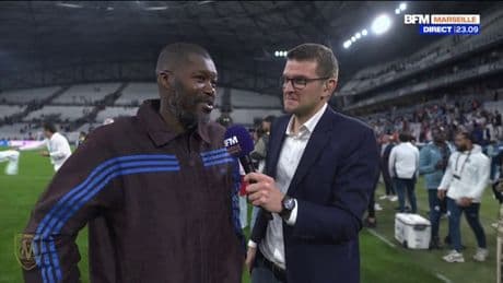 125 ans de l'OM: Djibril Cissé satisfait d'avoir joué 1 heure et prêt pour son jubilé