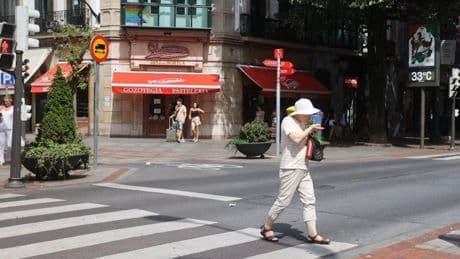 La primera ola de calor dejará en Bizkaia temperaturas cercanas a los 35 grados