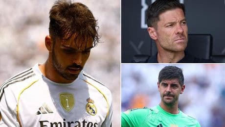 Xabi Alonso and Thibaut Courtois rip into Real Madrid star Raul Asencio after he gets straight red card against Pachuca as defender's nightmare tournament continues amid sex scandal probe