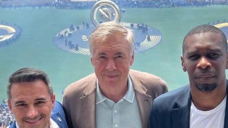 Ancelotti no se perdió la final del Mundial de Clubes