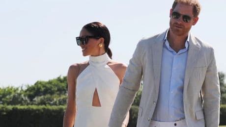 Meghan Markle’s wore this exact silky halterneck dress for spring and it's still in stock