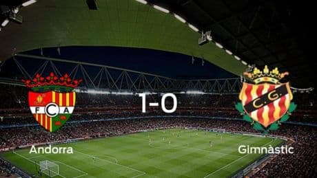 El FC Andorra gana 1-0 al Gimnàstic Tarragona en el Estadi Nacional