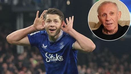 Sky Sports are forced to apologise after broadcasting Everton legend Peter Reid's x-rated description of James Tarkowski's late Merseyside derby equaliser
