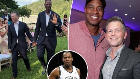 NBA’s first openly gay player Jason Collins gets married to longtime partner