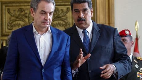 Estados Unidos plantea prohibir la entrada a Zapatero por su alianza con Maduro