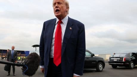 Trump ducks Maxwell pardon question as Democrats seek ‘birthday book’ from Epstein estate: Live