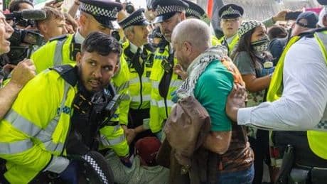Tumulte und Hunderte Festnahmen bei propalästinensischer Demo in London