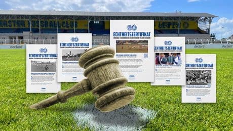 Irre Auktion - Traditionsklub versteigert Stadiongeschichte