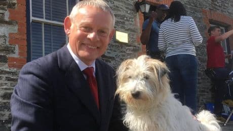 Doc Martin star Martin Clunes announces death of show’s beloved dog Buddy
