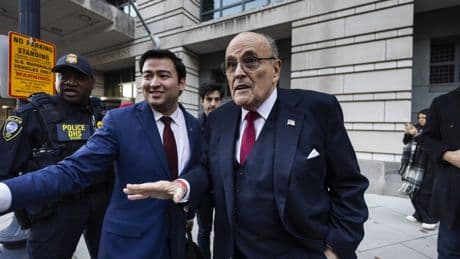 Rudy Giuliani, ex alcalde de Nueva York y antiguo abogado de Trump, hospitalizado tras un accidente de coche en New Hampshire