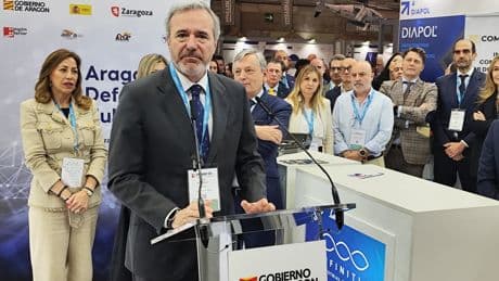 Azcón presenta el II Foro Liberdefensa en Feindef: &quot;Es el foro más importante que se va a realizar en nuestro país&quot;