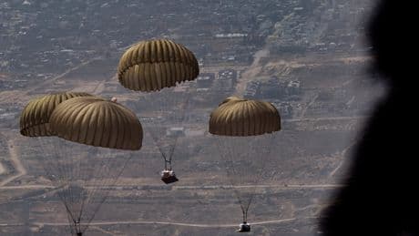 Israel to Allow Aid Airdrops Over Gaza During Starvation Crisis