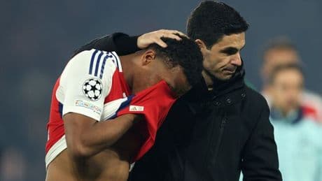 Arsenal face ultimate insult after PSG loss to rub salt into Mikel Arteta's wounds