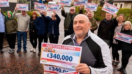 Grandad wins £1m on Postcode Lottery and goes on 'life-changing' spending spree