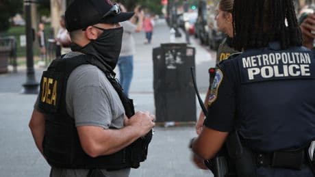 Democrats Condemn Trump’s D.C. Takeover Plans As Federal Agents Begin Patrolling Capital