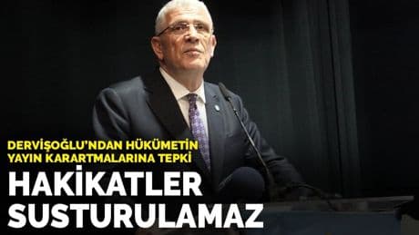 Dervişoğlu’ndan hükümetin yayın karartmalarına tepki: Hakikatler susturulamaz