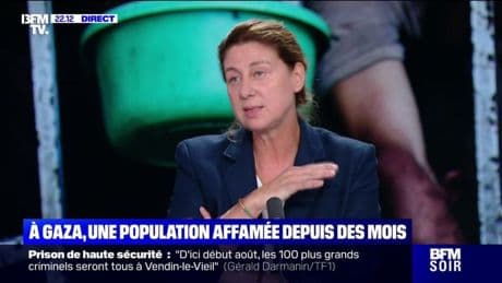 Gaza: "Tout le monde a faim", décrit Isabelle Defourny, présidente de Médecin Sans Frontières