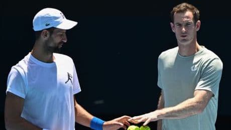 Tennis: Novak Djokovic und Andy Murray trennen sich kurz vor Beginn der French Open