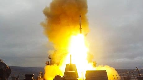 US Navy warships are firing top ballistic missile interceptors at an 'alarming rate,' admiral says
