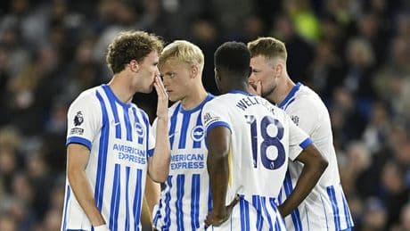 Brighton, Liverpool'u 3 golle geçti