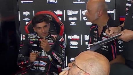 MotoGP destapa las radios en el box de Jorge Martín y Aprilia en su regreso tras el calvario de lesiones y la polémica: "Jodidamente increíble"