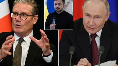 Keir Starmer warns Putin must 'pay the price' after shameful peace talk snub