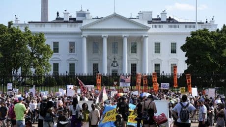 Trump’s takeover of Washington law enforcement faces anger, pushback and protests
