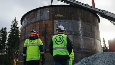 Finnen bauen XXL-Sandspeicher: Er beheizt ein ganzes Dorf
